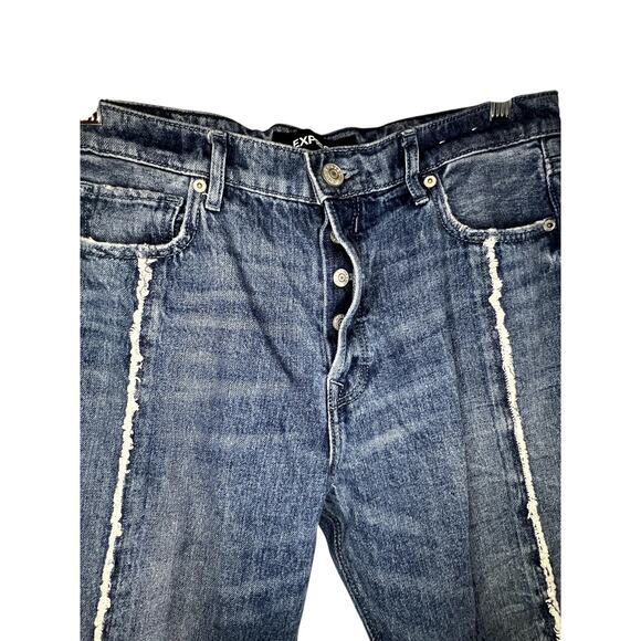 Express Vintage Skinny High Rise Botton Fly Jeans 6 - Picture 2 of 3